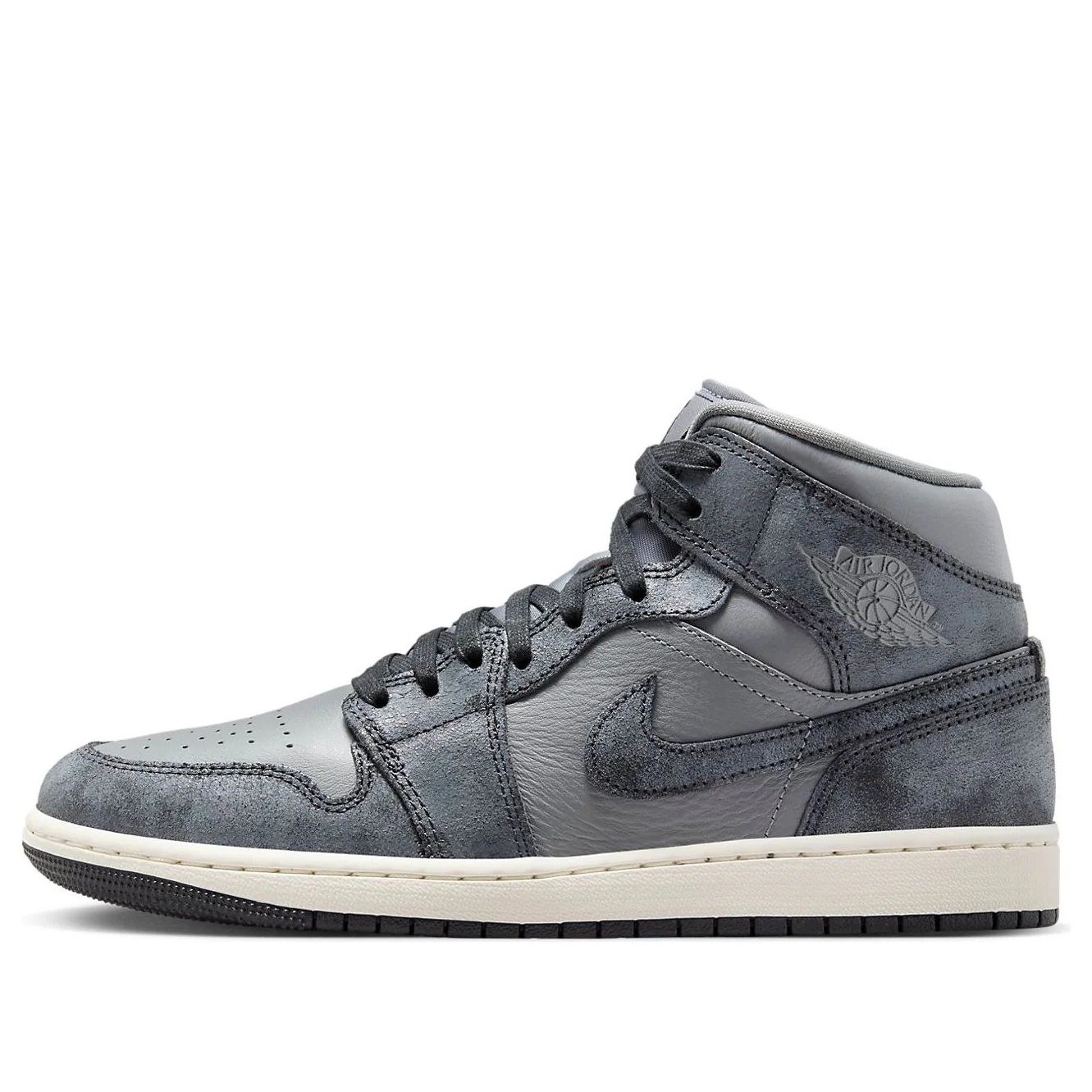 Air Jordan 1 Mid ‘Distressed Smoke Grey’ FJ3448-001