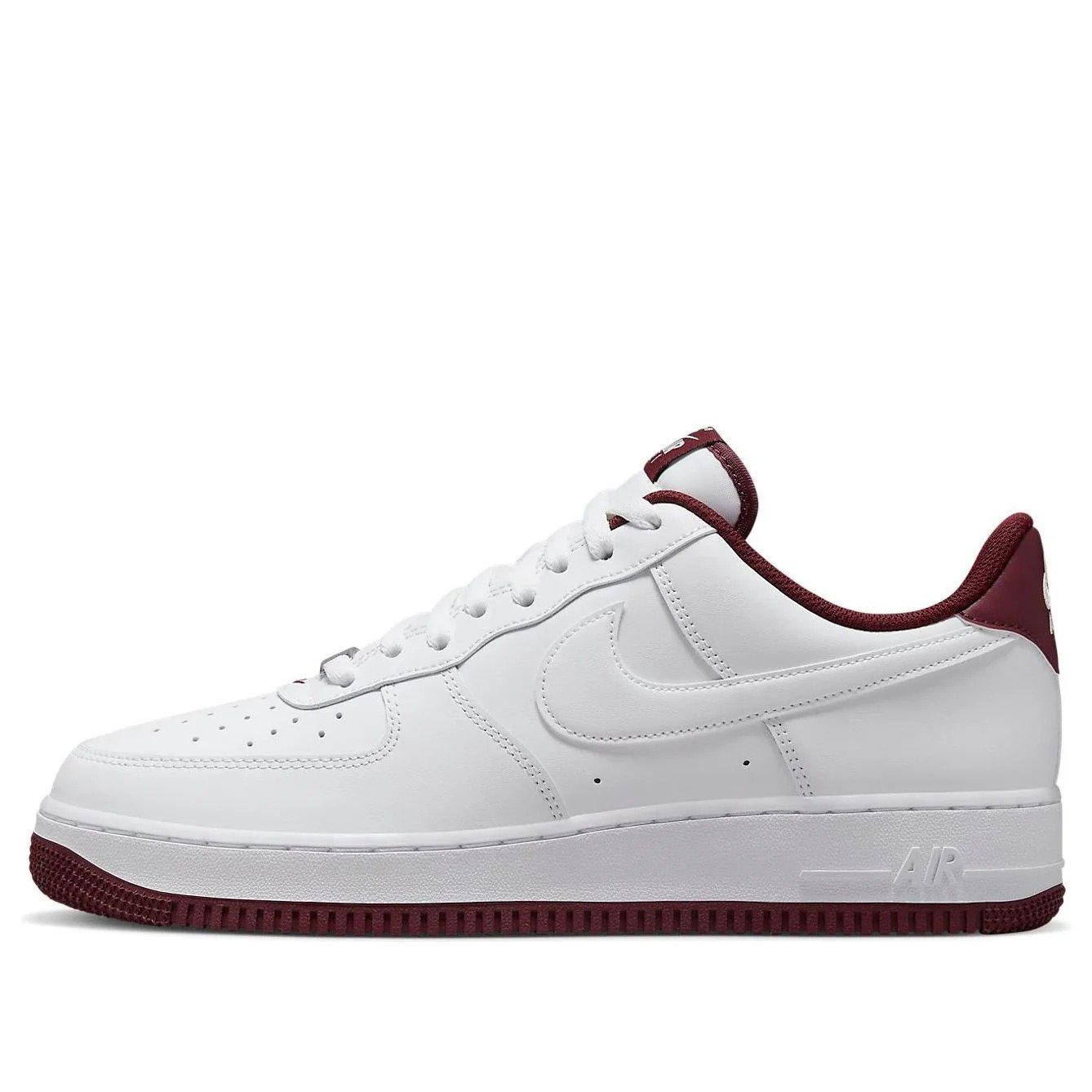 Nike Air Force 1 ’07 ‘White Dark Beetroot’ DH7561-106