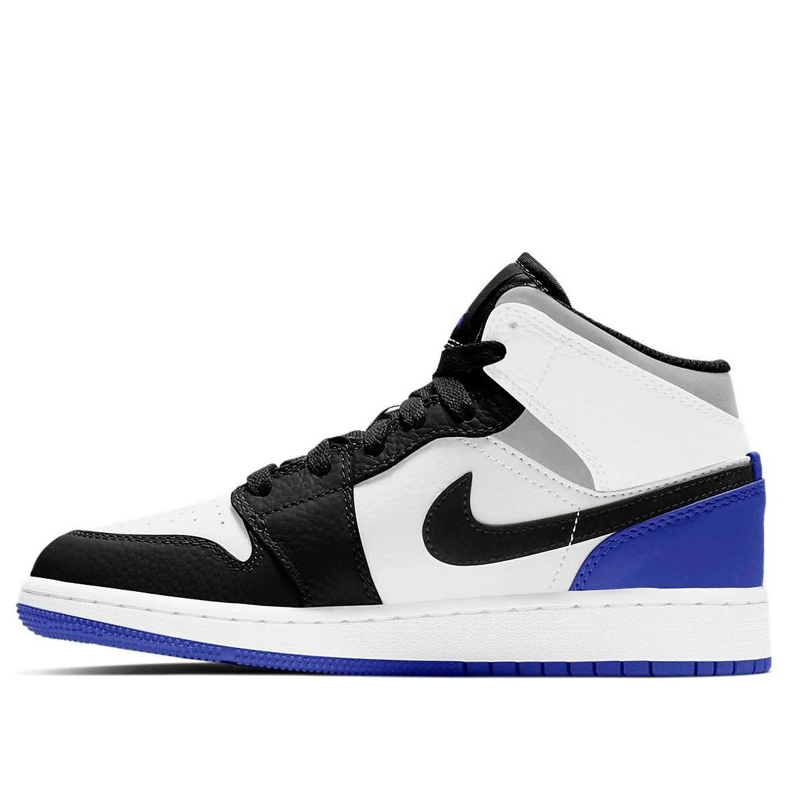 (GS) Air Jordan 1 Mid SE ‘Royal Black Toe’ BQ6931-102