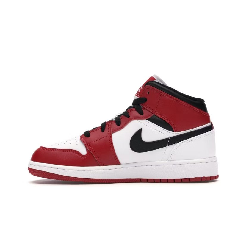 (GS) Air Jordan 1 Mid ‘Chicago’ 554725-173
