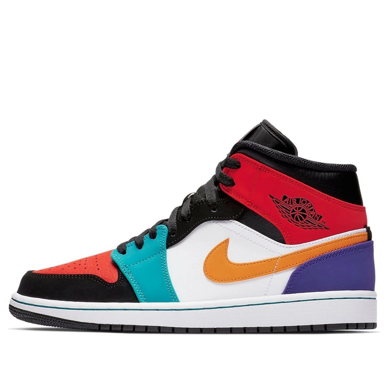 Air Jordan 1 Mid ‘Multi-Color’ 554724-125