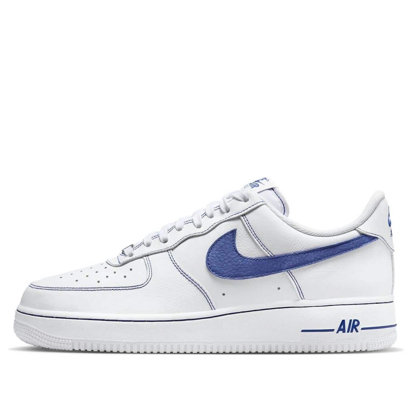 Nike Air Force 1 Low ’07 LV8 ‘White Deep Royal Blue’ HQ2037-100