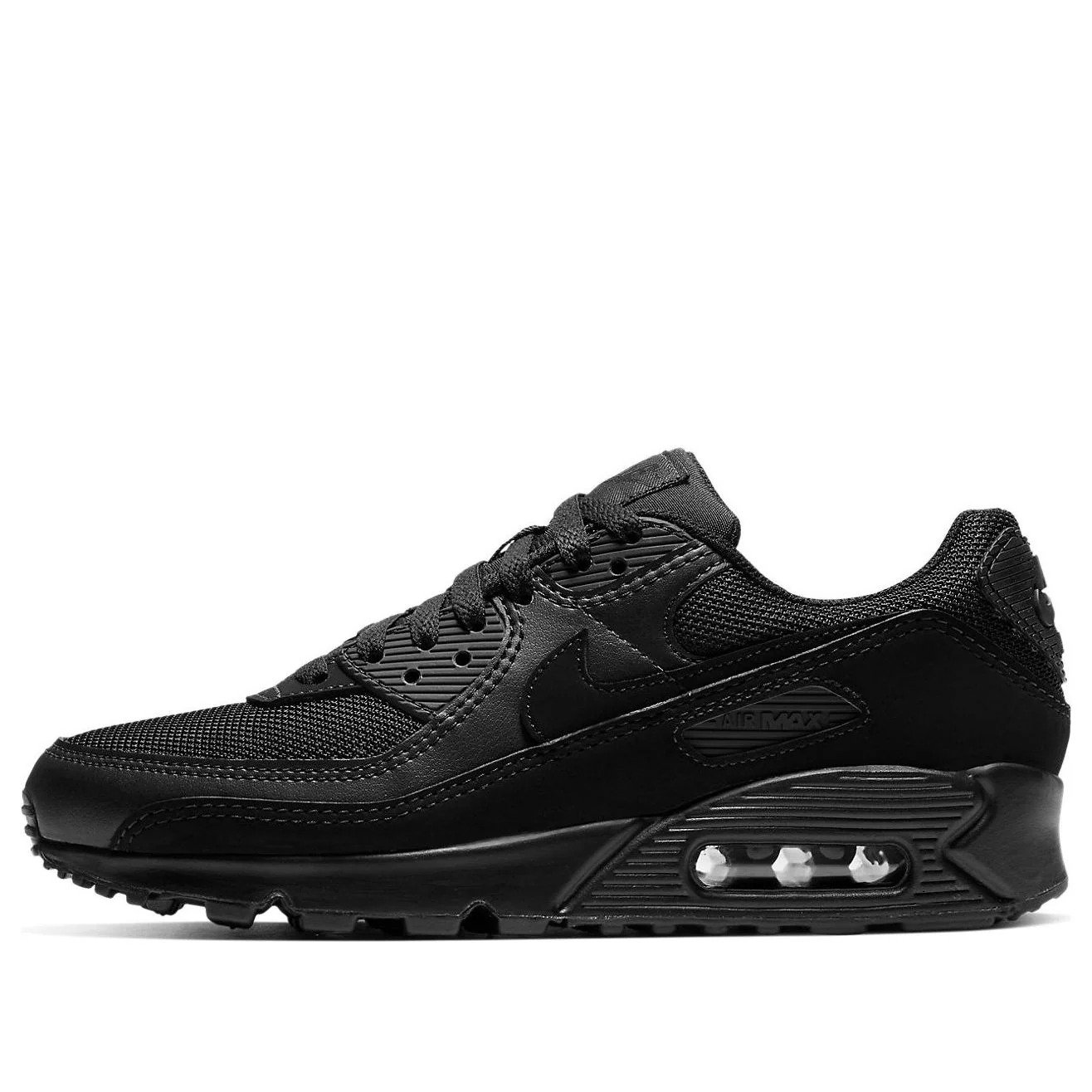 (WMNS) Nike Air Max 90 Recraft ‘Triple Black’ CQ2560-002