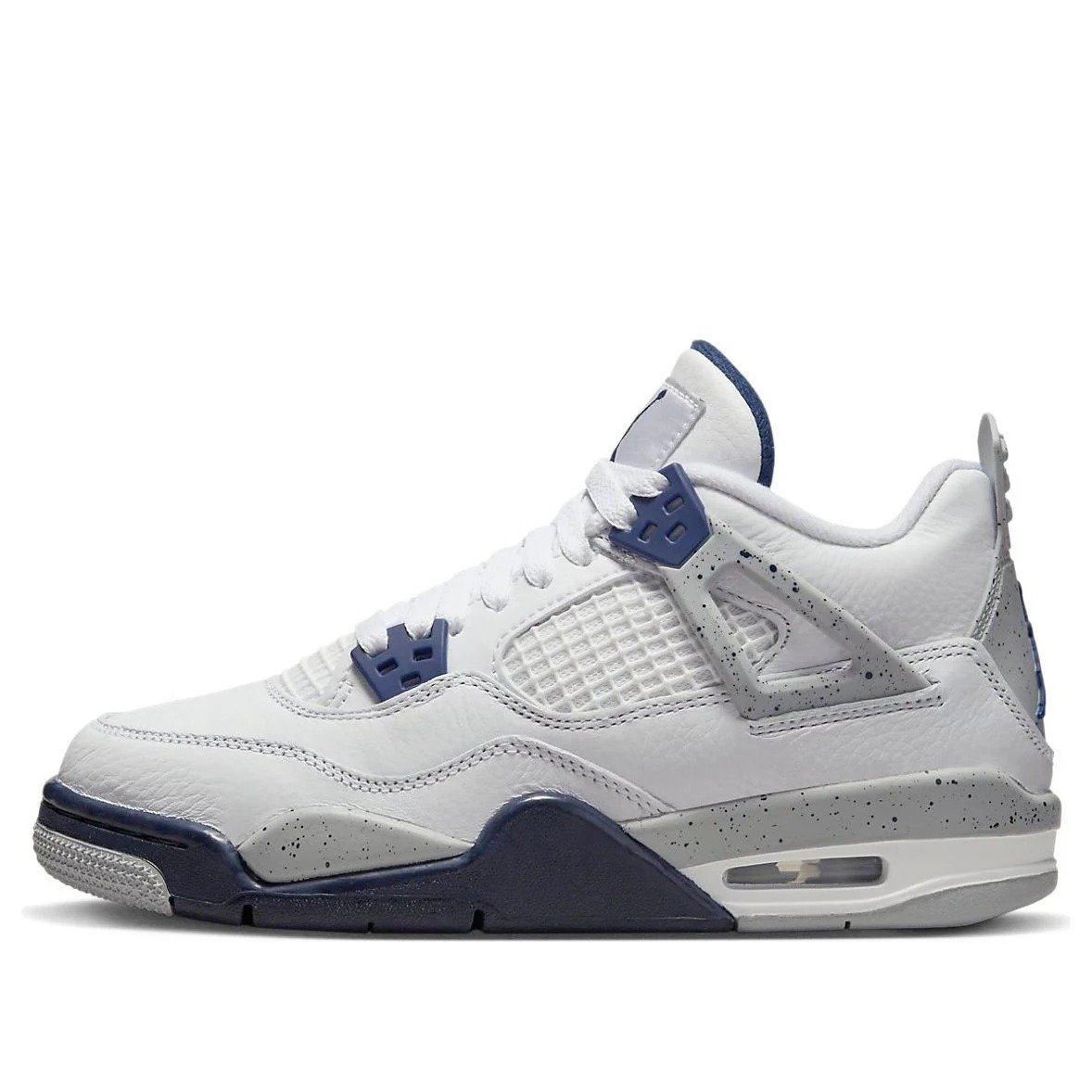 (GS) Air Jordan 4 Retro ‘Midnight Navy’ 408452-140