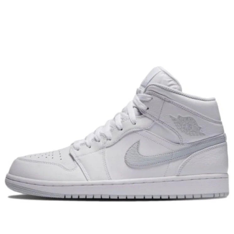 Air Jordan 1 Retro Mid ‘White Platinum’ 554724-108