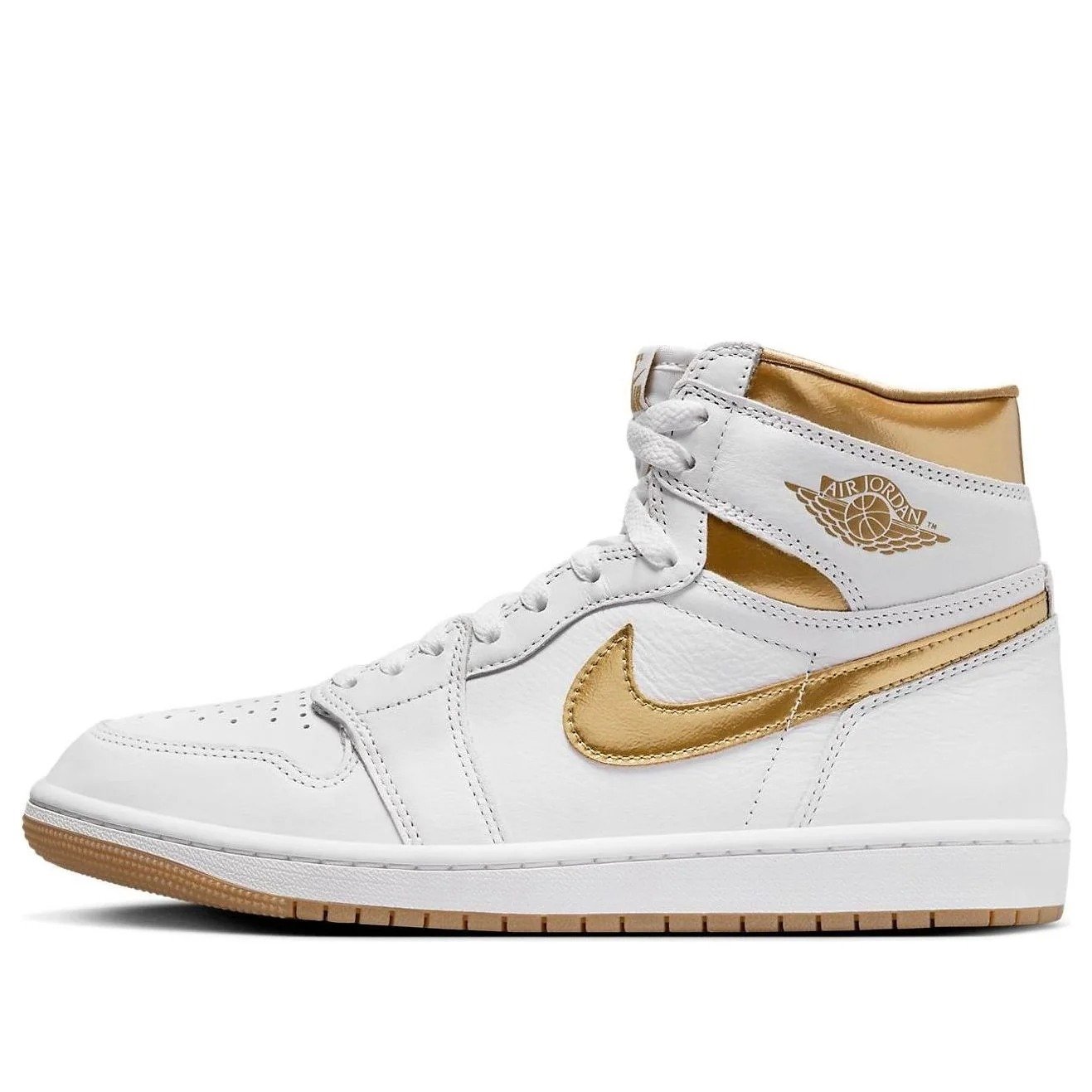 (WMNS) Air Jordan 1 OG ‘White Metallic Gold’ FD2596-107