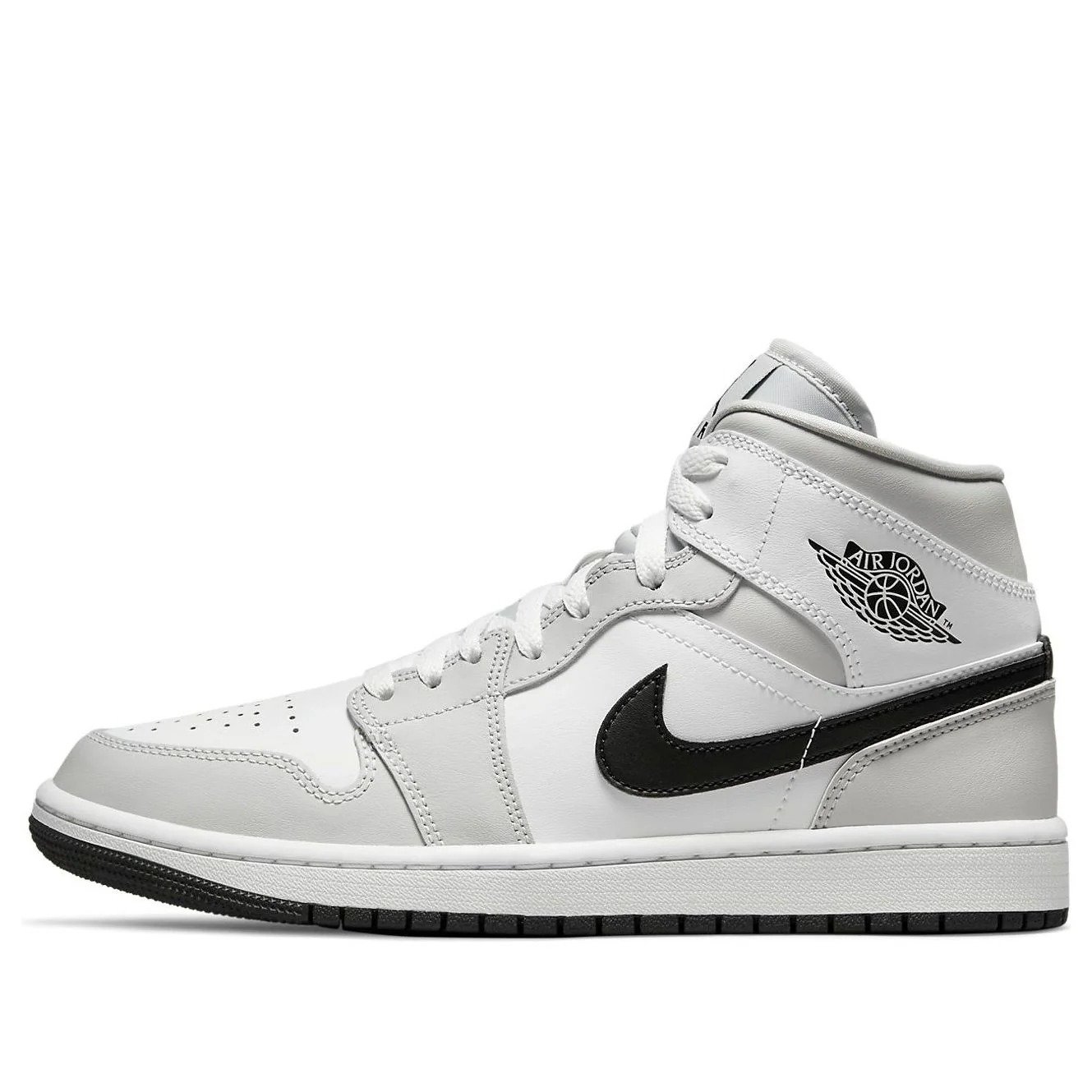 (WMNS) Air Jordan 1 Mid ‘Grey Fog’ BQ6472-015