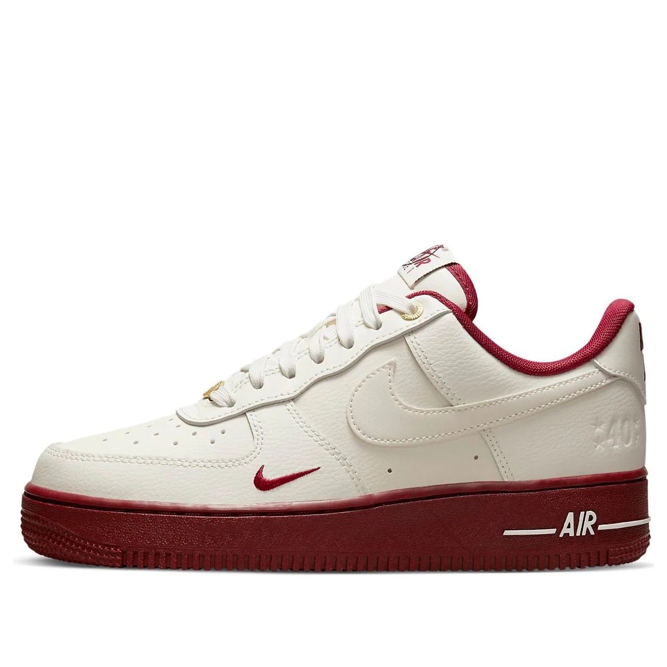 (WMNS) Nike Air Force 1 ’07 SE ’40th Anniversary – Sail Team Red’ DQ7582-100