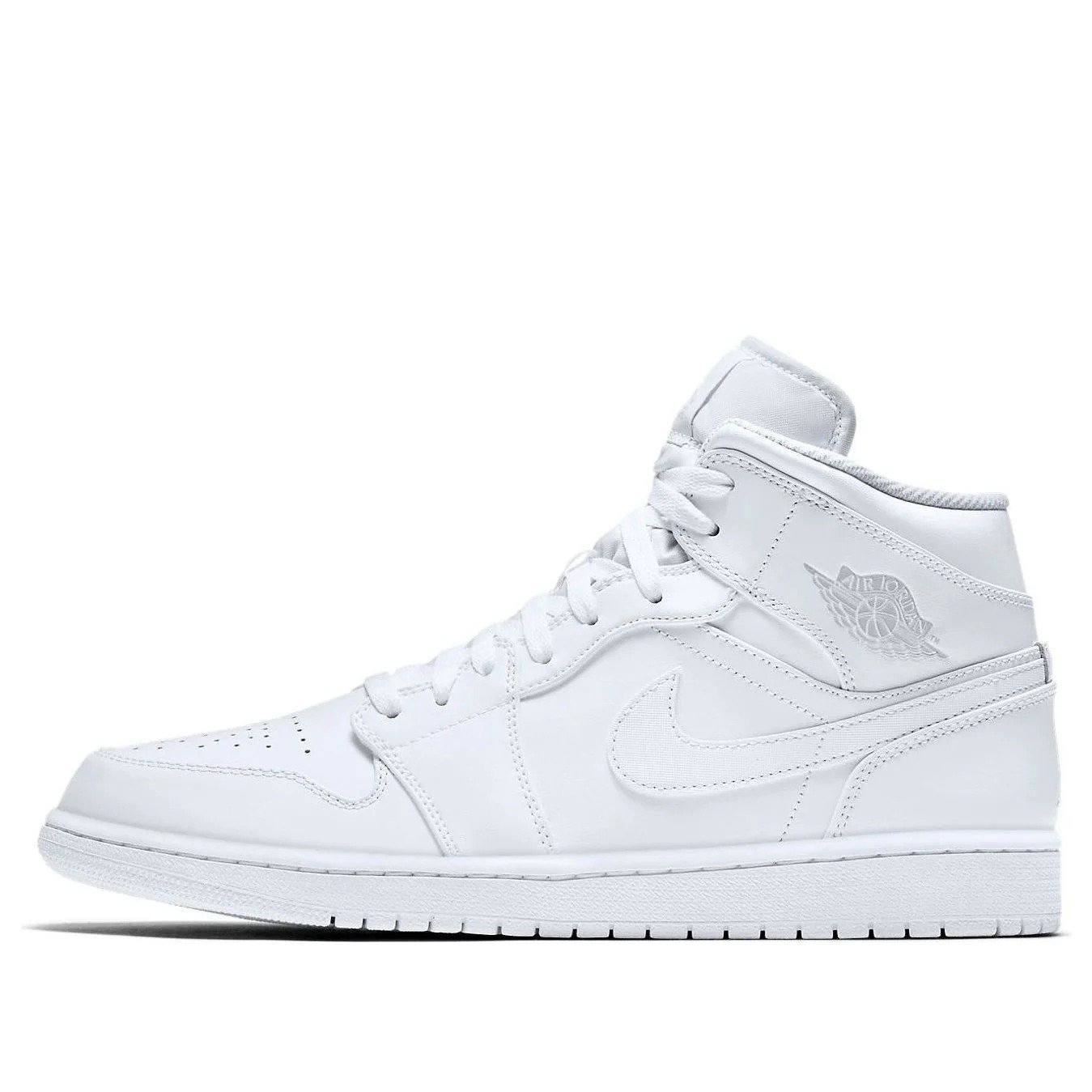 Air Jordan 1 Retro Mid ‘White Pure Platinum’ 554724-104