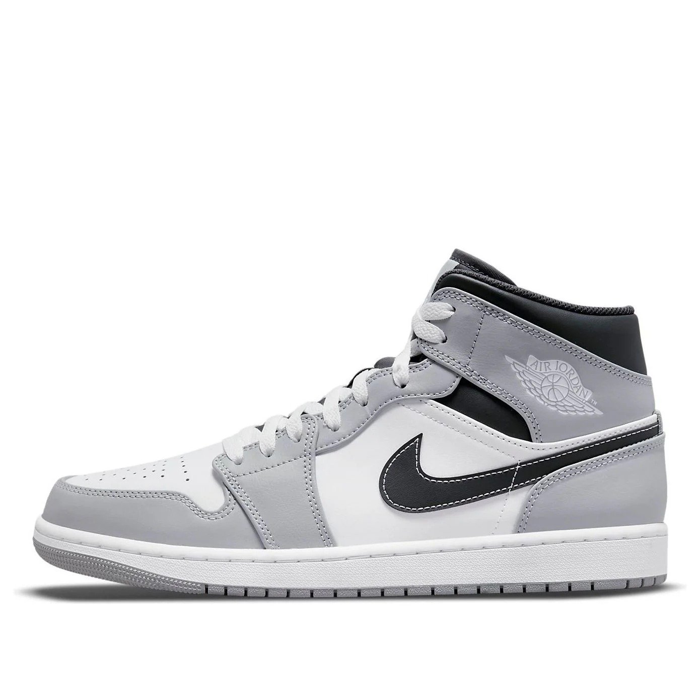 Air Jordan 1 Mid ‘Light Smoke Grey’ 554724-078
