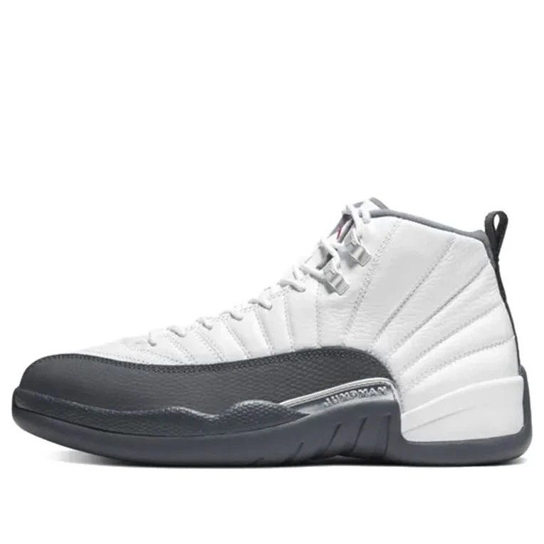 Air Jordan 12 Retro ‘White Dark Grey’ 130690-160