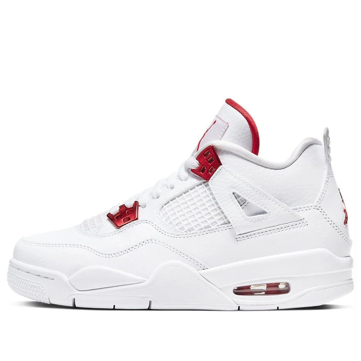 (GS) Air Jordan 4 Retro ‘Red Metallic’ 408452-112
