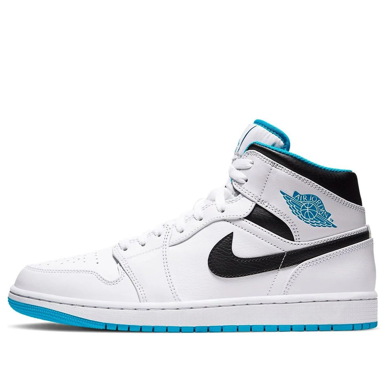 Air Jordan 1 Mid ‘Laser Blue’ 554724-141