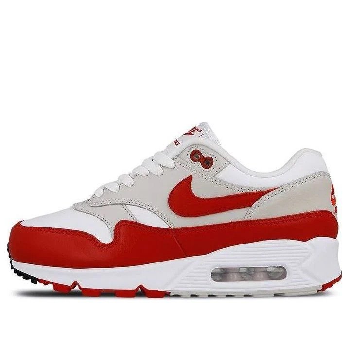 (WMNS) Nike Air Max 90/1 ‘White University Red’ AQ1273-100