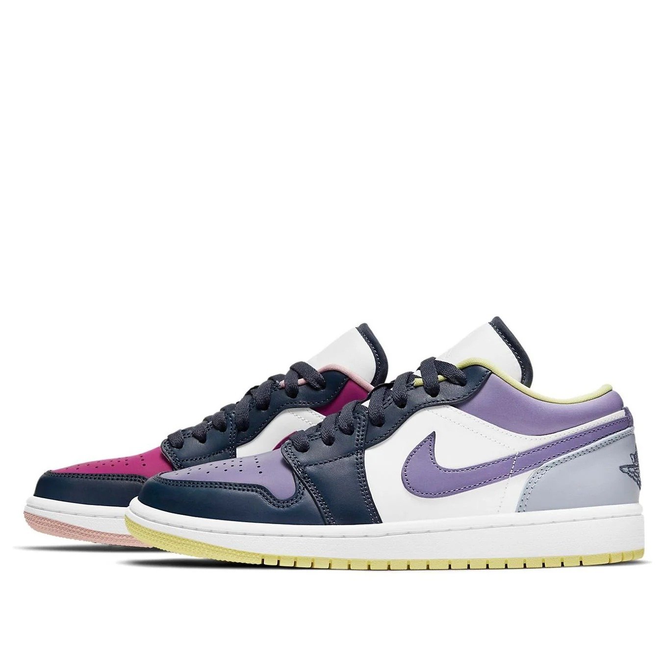 (WMNS) Air Jordan 1 Low SE ‘Mismatched – Purple Magenta’ DJ4342-400