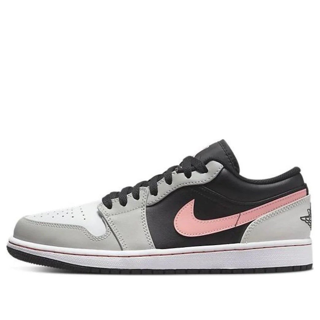 Air Jordan 1 Low ‘Grey Fog Bleached Coral’ 553558-062