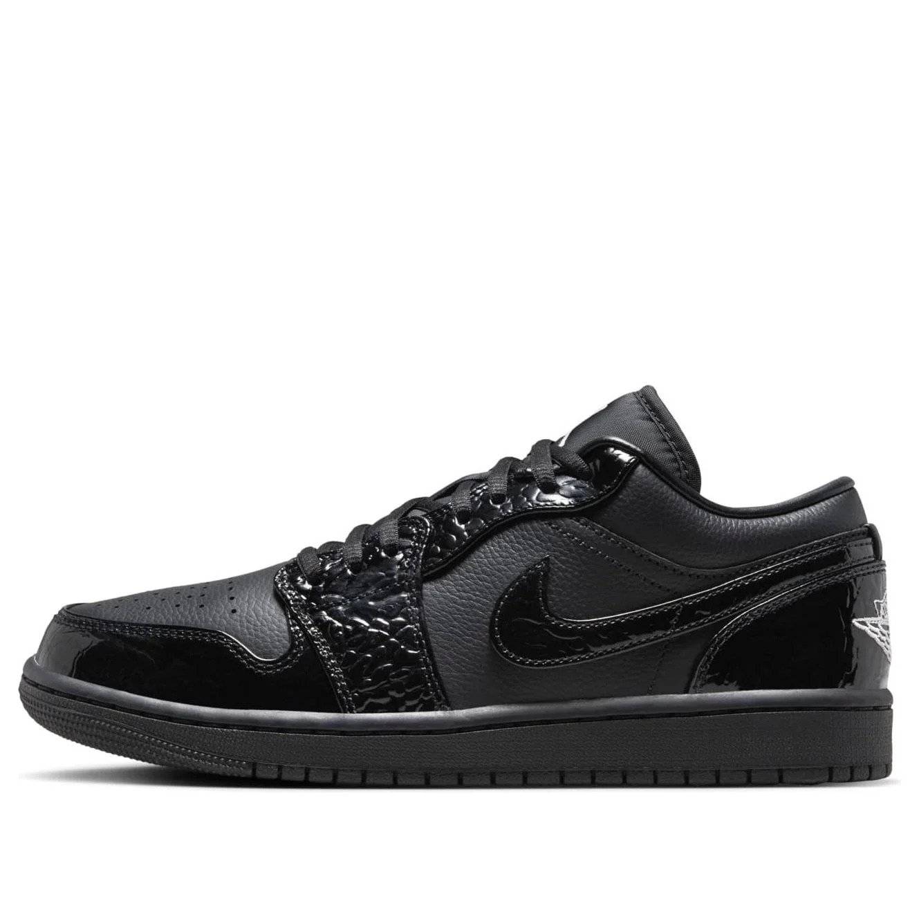 (WMNS) Air Jordan 1 Low SE ‘Black Patent’ HJ7743-010