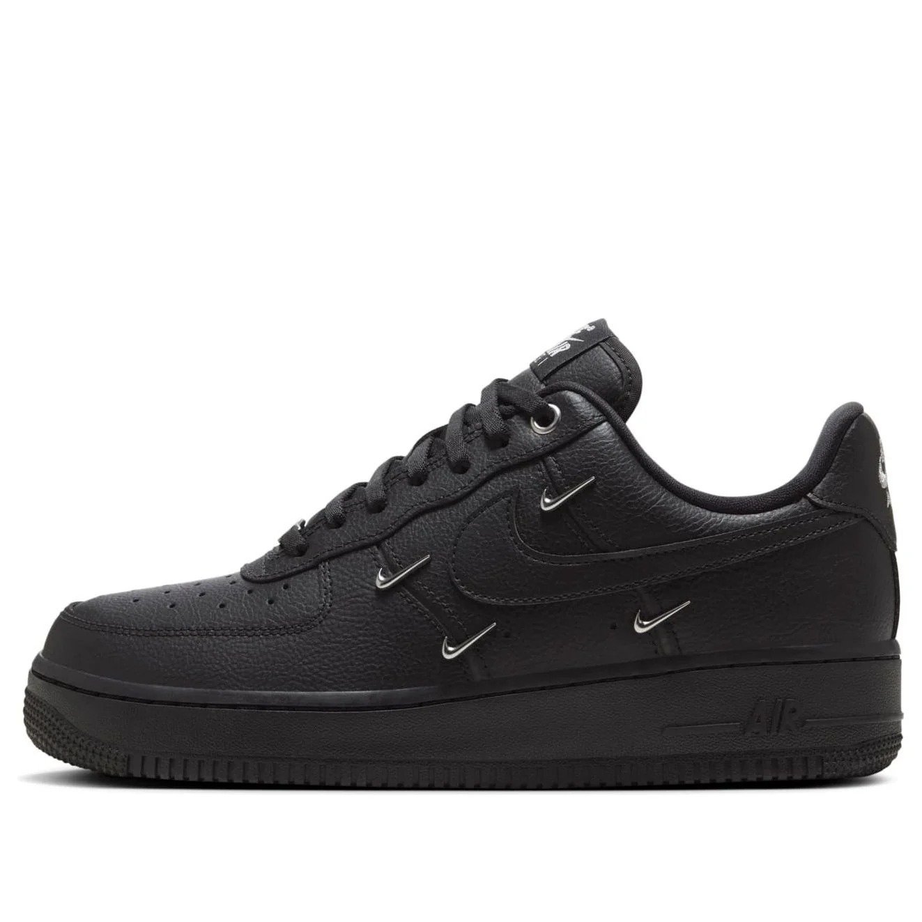 Nike Air Force 1 Low ‘Black Silver Mini Swoosh’ HQ1180-001