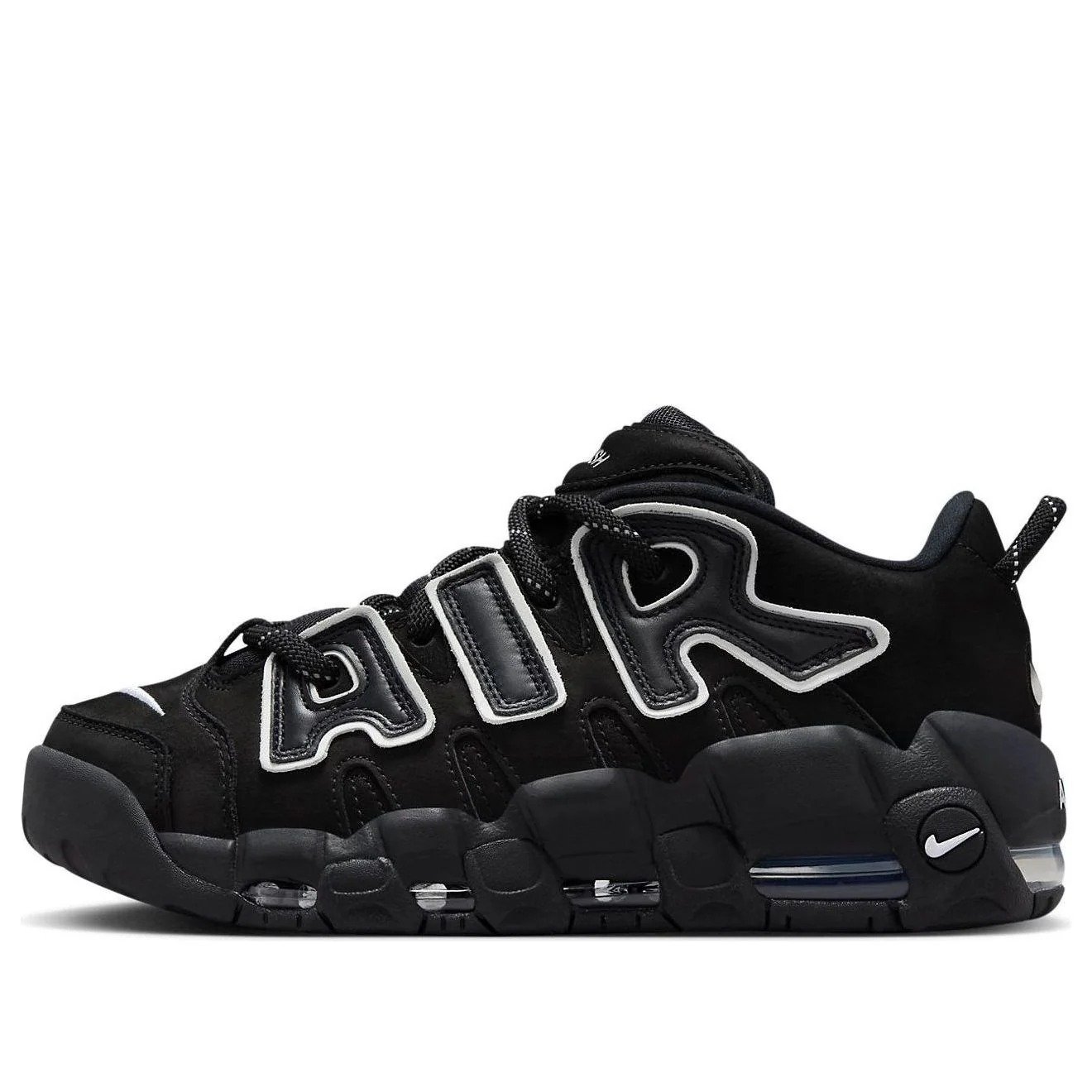 Nike x AMBUSH Air More Uptempo Low ‘Black’ FB1299-001