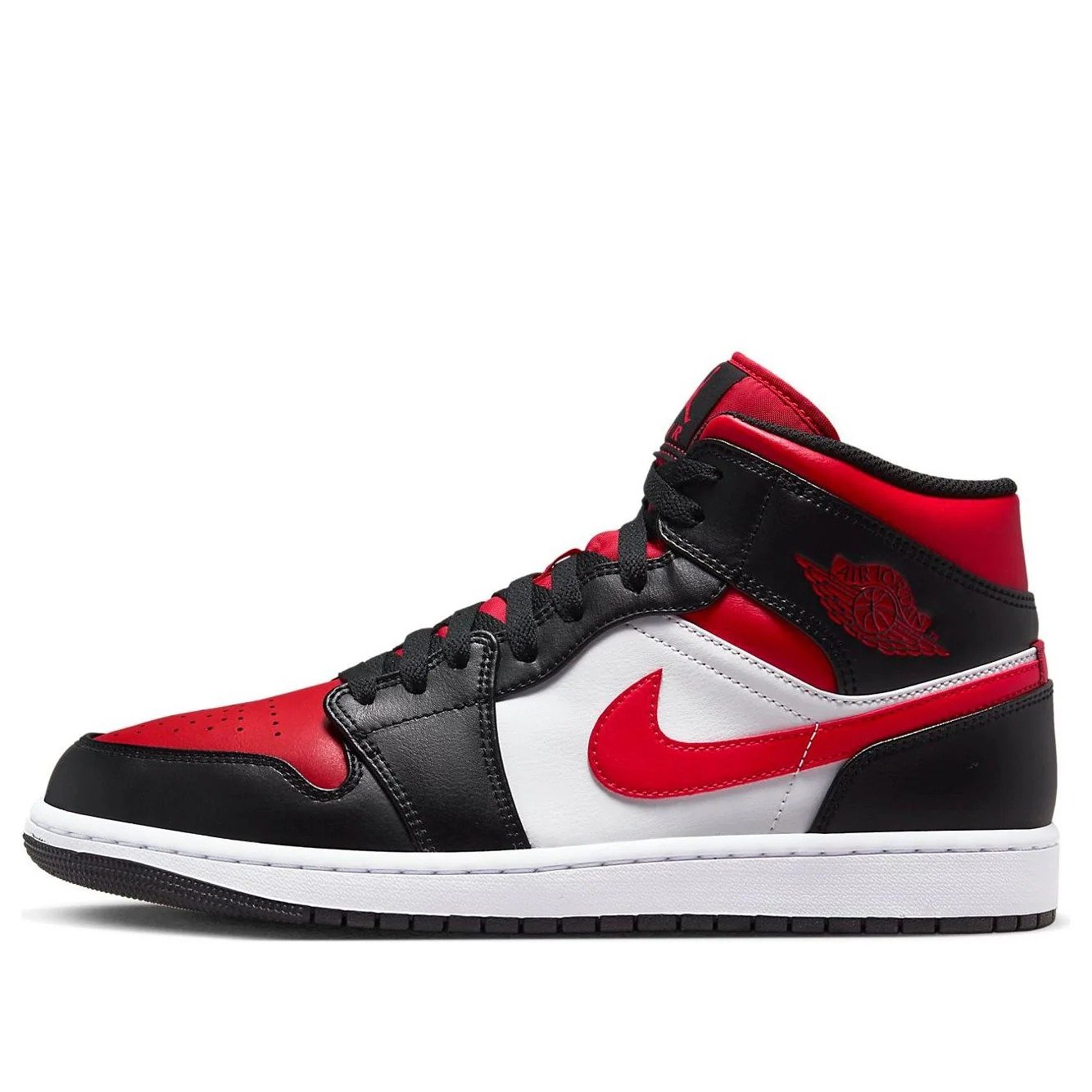 Air Jordan 1 Mid ‘Bred Toe’ 554724-079