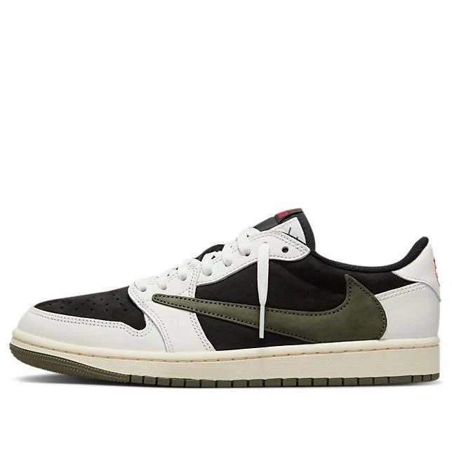 (WMNS) Air Jordan 1 Retro Low OG SP x Travis Scott ‘Medium Olive’ DZ4137-106