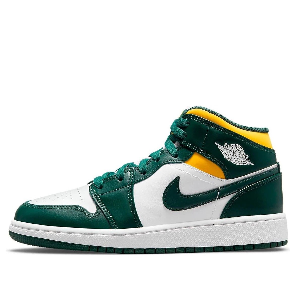 (GS) Air Jordan 1 Mid ‘Sonics’ 554725-371