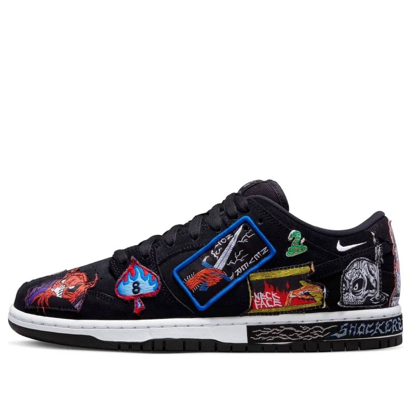 Nike x Neckface SB Dunk Low Pro ‘Black’ DQ4488-001