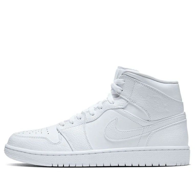 Air Jordan 1 Mid ‘Triple White 2020’ 554724-130