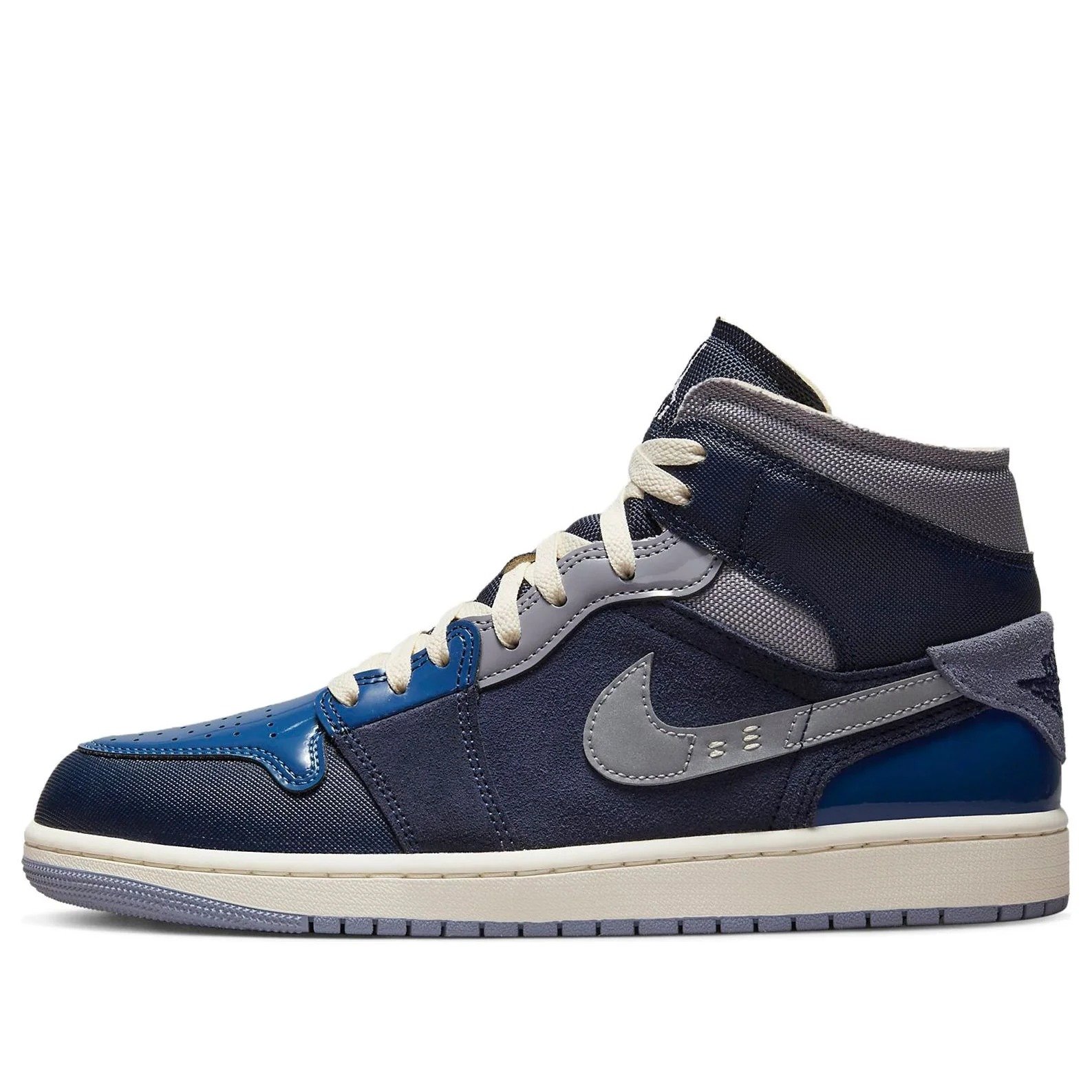 Air Jordan 1 Mid SE Craft ‘Inside Out – Obsidian’ DR8868-400