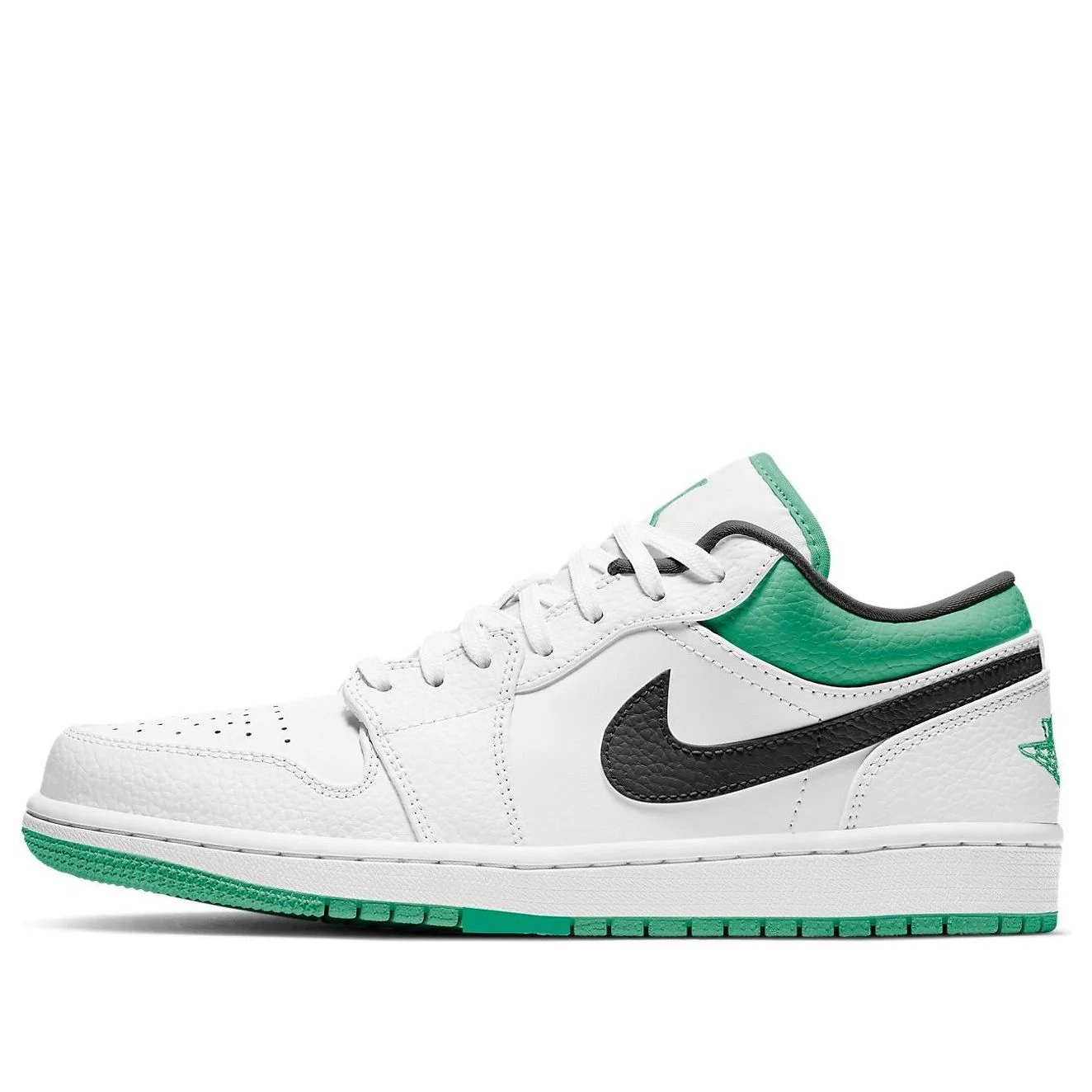 Air Jordan 1 Low ‘White Lucky Green’ 553558-129