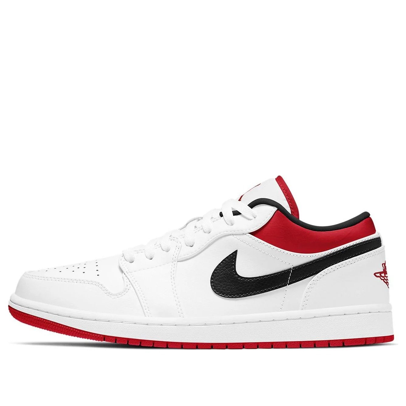 Air Jordan 1 Low ‘White University Red’ 553558-118