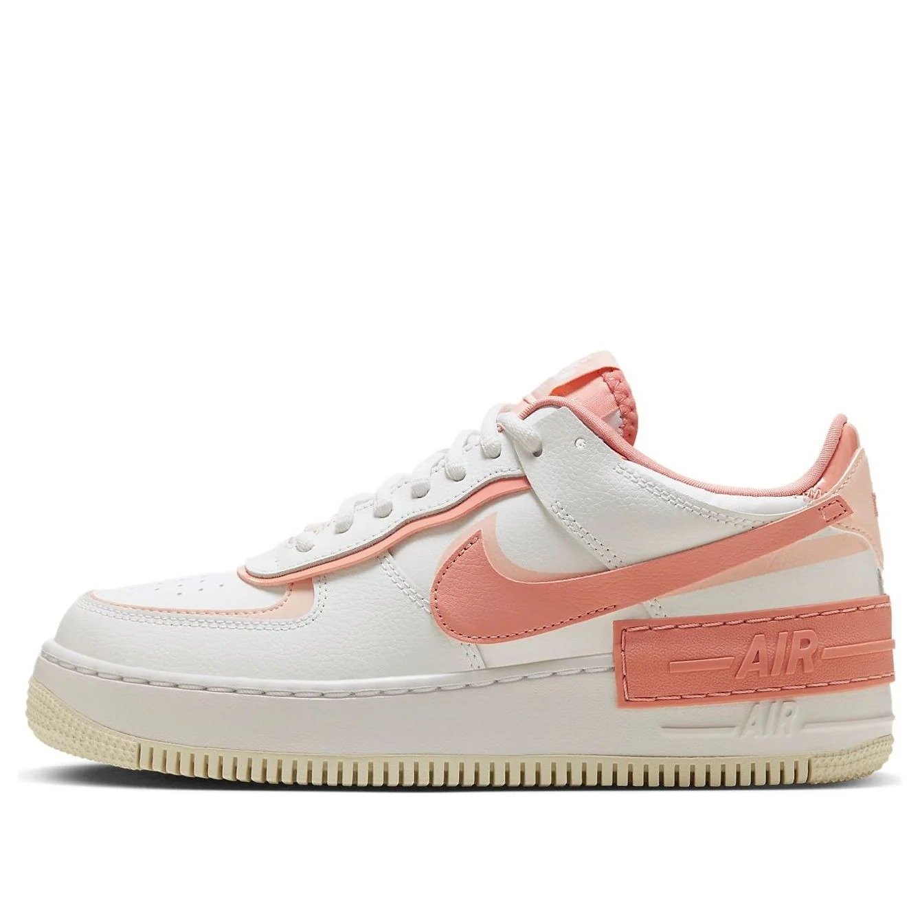 (WMNS) Nike Air Force 1 Shadow ‘White Coral Pink’ CJ1641-101